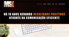 Desktop Screenshot of msxdesign.com.br